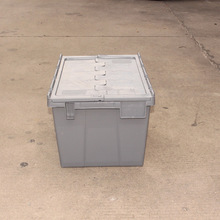 广东汇鑫60*40*32斜插式物流周转箱 医药店周转箱 杭州连锁配送箱