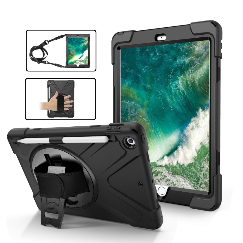 Suitable for iPad Air4/Air5 Protective Case Ipad8Pro11 Hand Strap Strap Mini5 Anti-Fall Case Stylus Slot