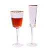 Glossy crystal, wineglass, European style