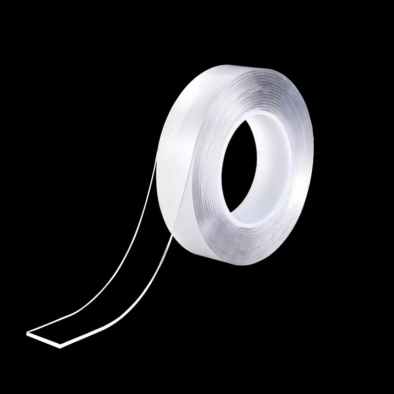 批发亚克力双面胶高粘透明无痕纳米胶墙面装饰固定手工粘贴魔力胶