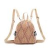 Small backpack, shoulder bag, straw woven small bag, 2019, Korean style