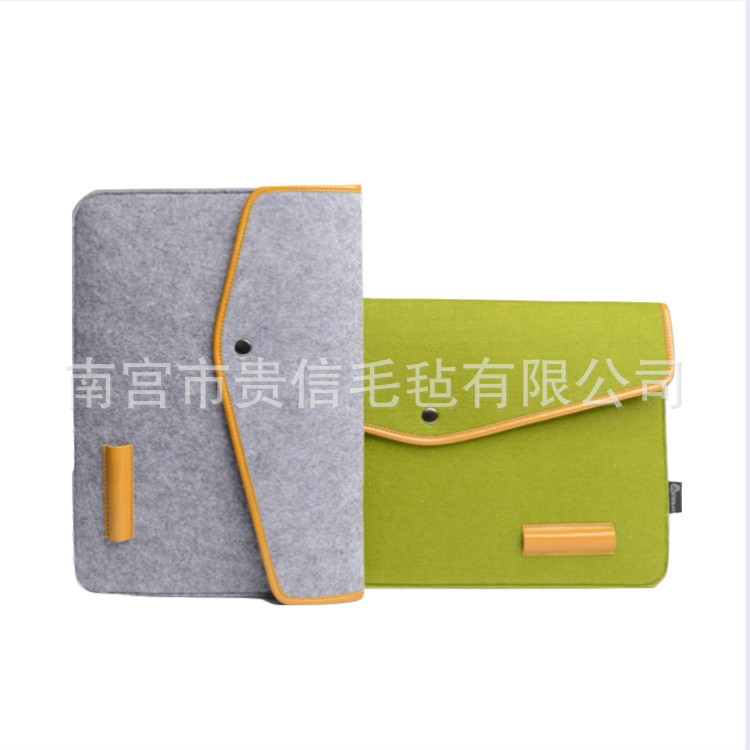 A4 Paper File Bag Mobile Phone Bag Felt Material Glasses Bag Manufacturer Wholesale Plus Logo Multifunctional Shopping Bag