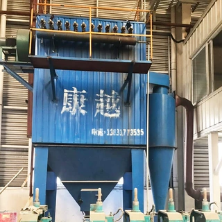 仓顶除尘器水泥罐粉煤灰储料仓库顶单机袋式脉冲除尘器生产安装