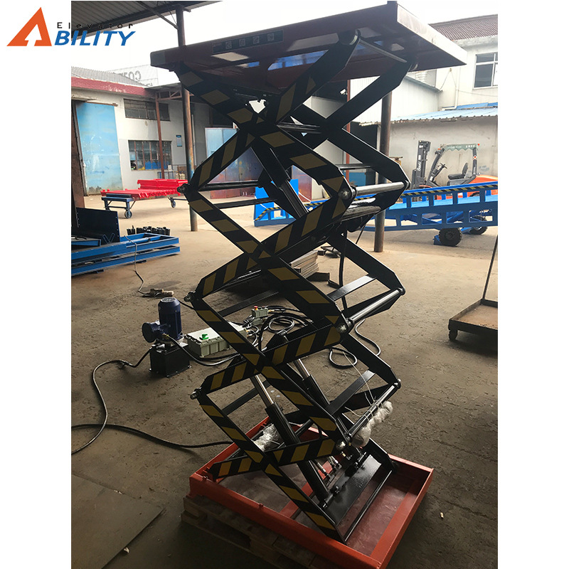 厂家直供多叉固定机防爆小型液压固定式升降机固定升降平台