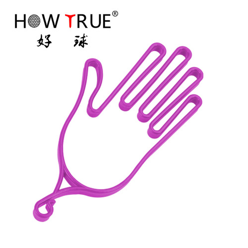 Manufacturer recommended golf glove support, portable plastic glove support, golf accessories