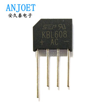 ȫ��ԭװ KBL608 ������ 6A 800V ���� �Ŷ� 4�� ֱ�� ��ʽ������