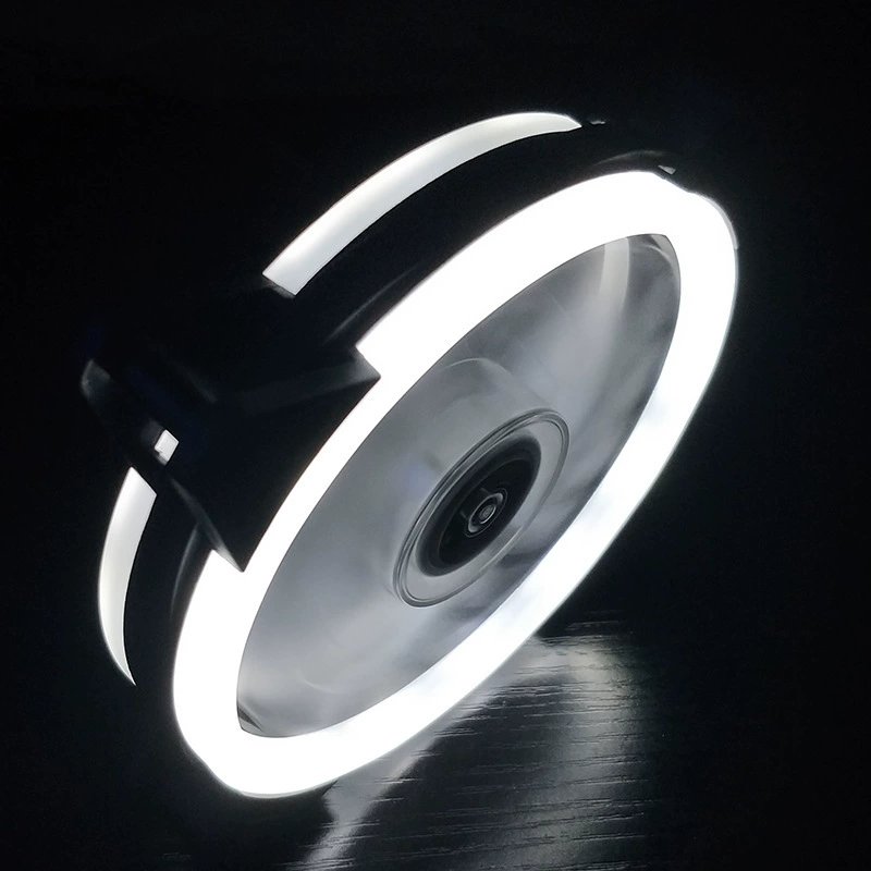 Chassis fan (Cool Moon) Dual-Aperture 120mm — RGB LED, quiet high-airflow, 12V