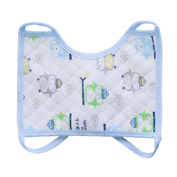 Cartoon protective waterproof square children's eating bib for…