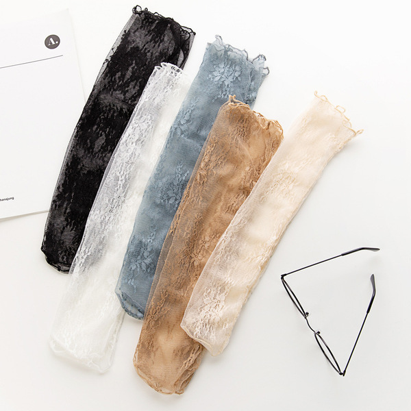 Japanese summer thin lace breathable knee socks