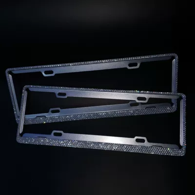 Aluminum Oxide Plate Full Drill License Plate License plate holder/license plate holder