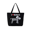 Shopping bag, capacious cartoon shoulder bag, wholesale