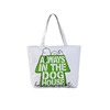 Cartoon shopping bag, shoulder bag for leisure, capacious one-shoulder bag