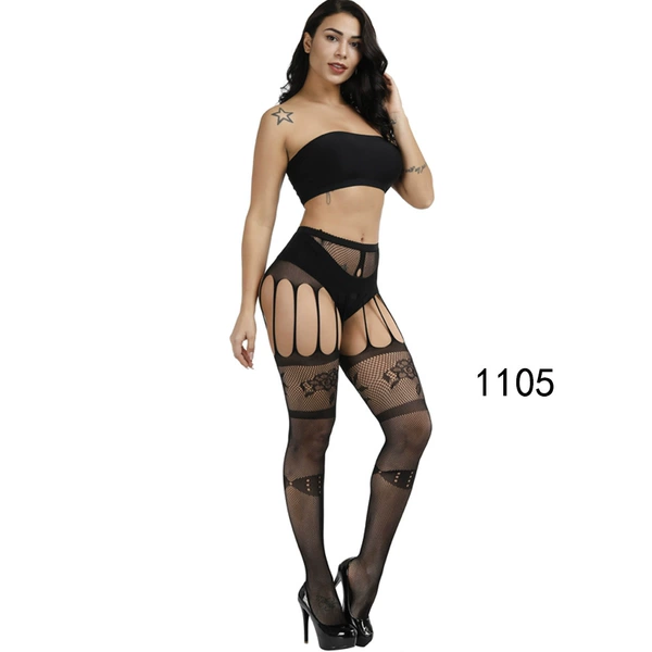 1105 Black [No underwear]