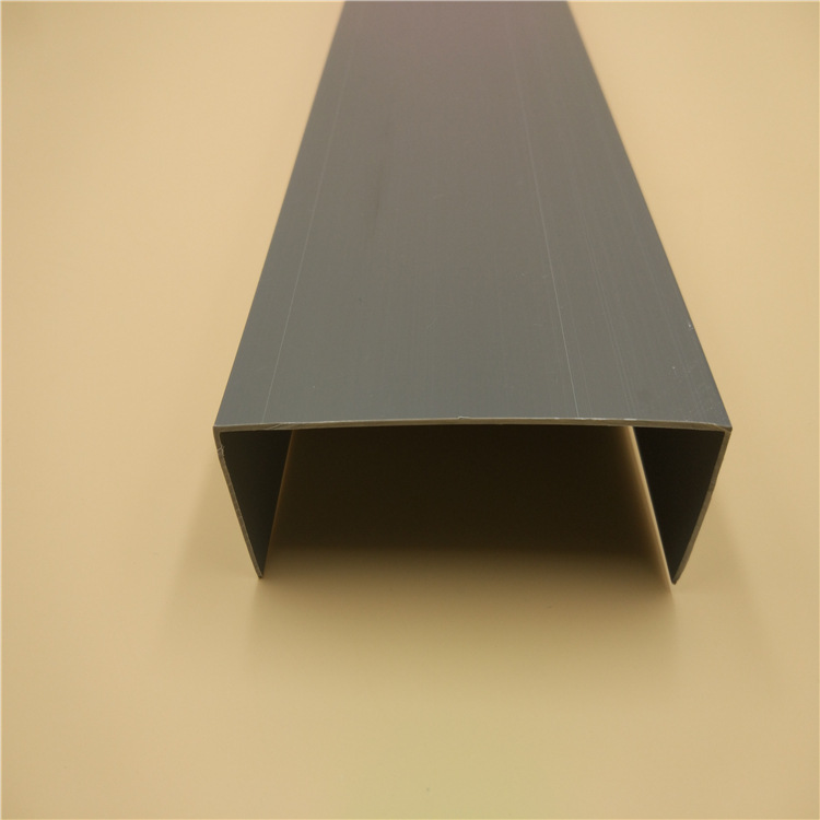 厂家直销PVC塑料槽 U形 建筑工地用  耐老化腐蚀 支持定制批发