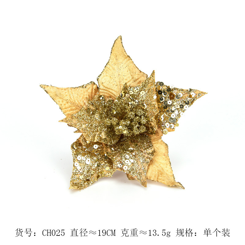 19cm de ángulo agudo brillo flor