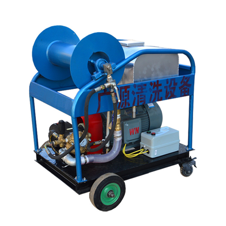 7孔喷头大流量地面清洗机地面清洗设备高压水路面广场地面清洗机