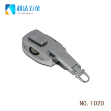 【1020】批发 箱包五金密码锁配件 锌合金拉链头防盗锁 包包拉牌