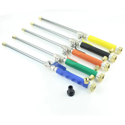 Water jet Amazon cross-border high-pressure cleaning truck water gun TV disinfection water gun long pole watering the garden