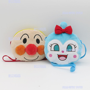 Japanese New Museum limited edition bread Superman messenger bag plush cute cartoon small shoulder bag