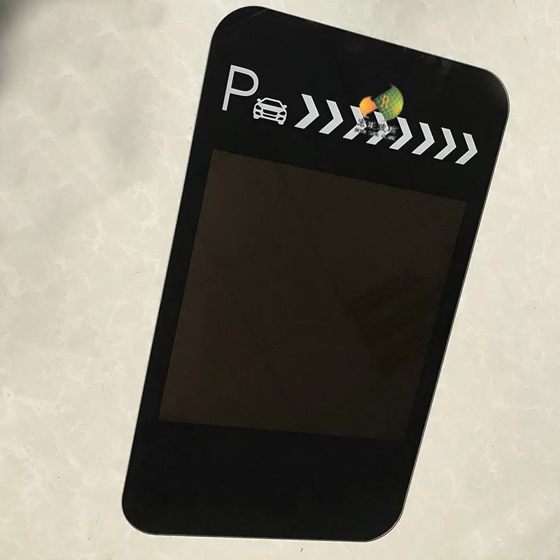 宏旺大批量加工指纹门锁钢化玻璃 智能触摸面板钢化玻璃深加工