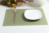 Double -frame PVC Teslin West Food Cushion Japanese -style European -style heat -insulation padded table mat, bowl pad