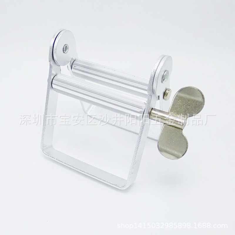 Metal Paste Squeezer Hair Salon Hair Salon Stainless Steel Toothpaste Squeezer Squeeze Dye Paste Handle Type Paste Squeezer Key Type