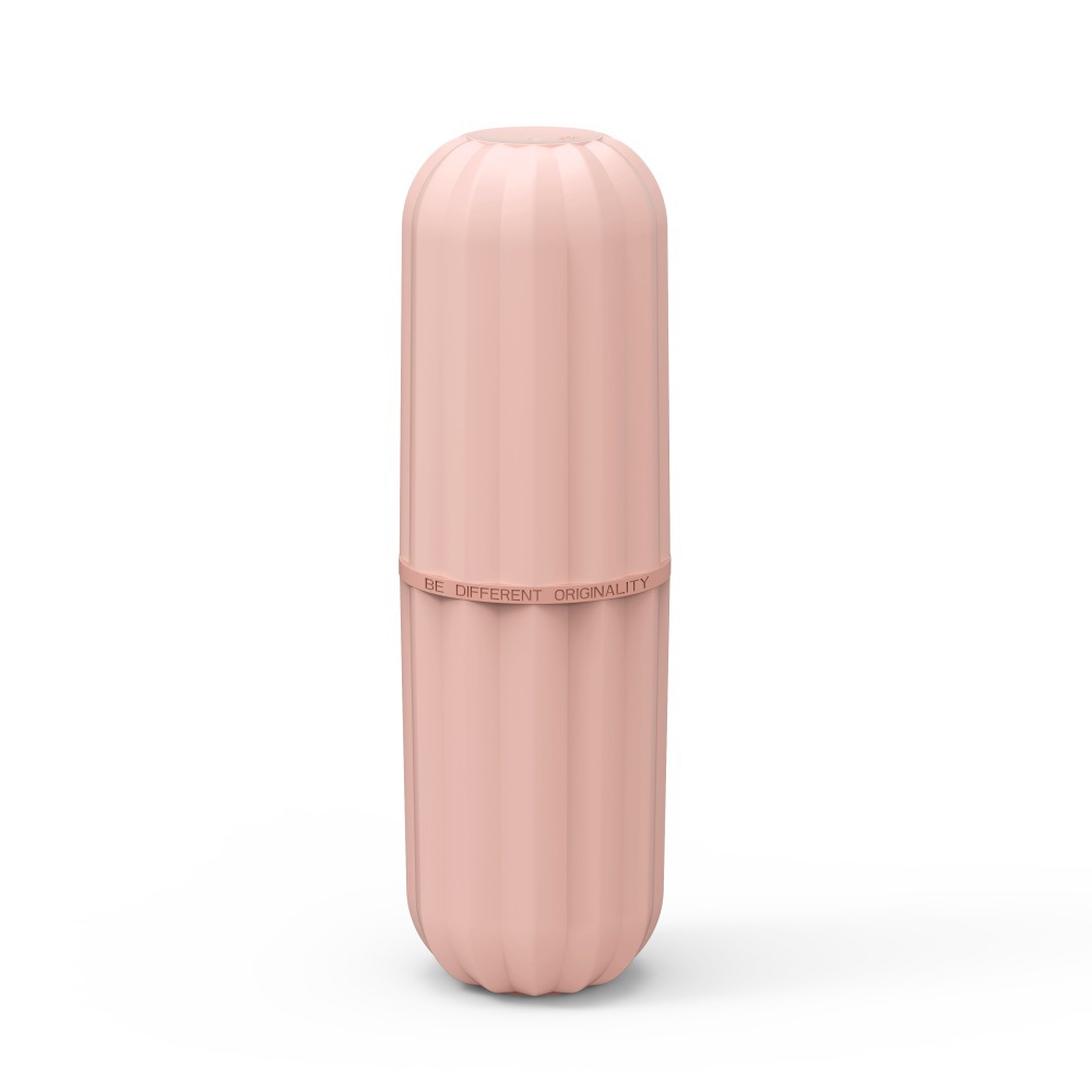 USAR viaje cepillo de dientes caja de almacenamiento taza de lavado traje de cepillo de dientes portátil hombres y mujeres pareja creativa taza de enjuague bucal