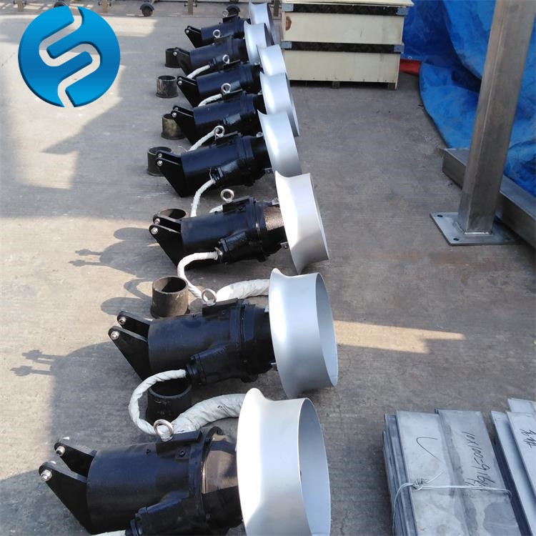 南京铸件式潜水搅拌机价格  MA型化粪池潜水搅拌机厂家