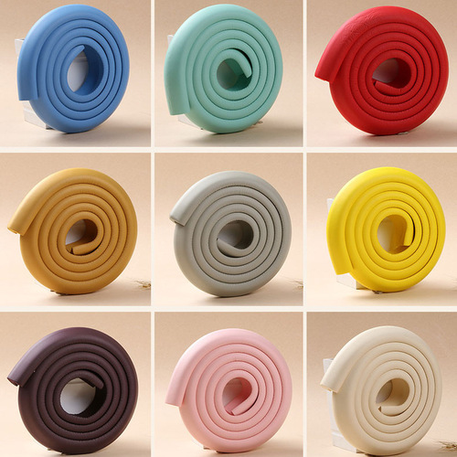 Children's safety anti-collision strip 2 meters baby safety thickened and widened protective strip coffee table corner strip large flat strip