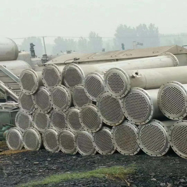 二手不锈钢列管冷凝器  内循环钛材冷凝器  U头式冷凝器