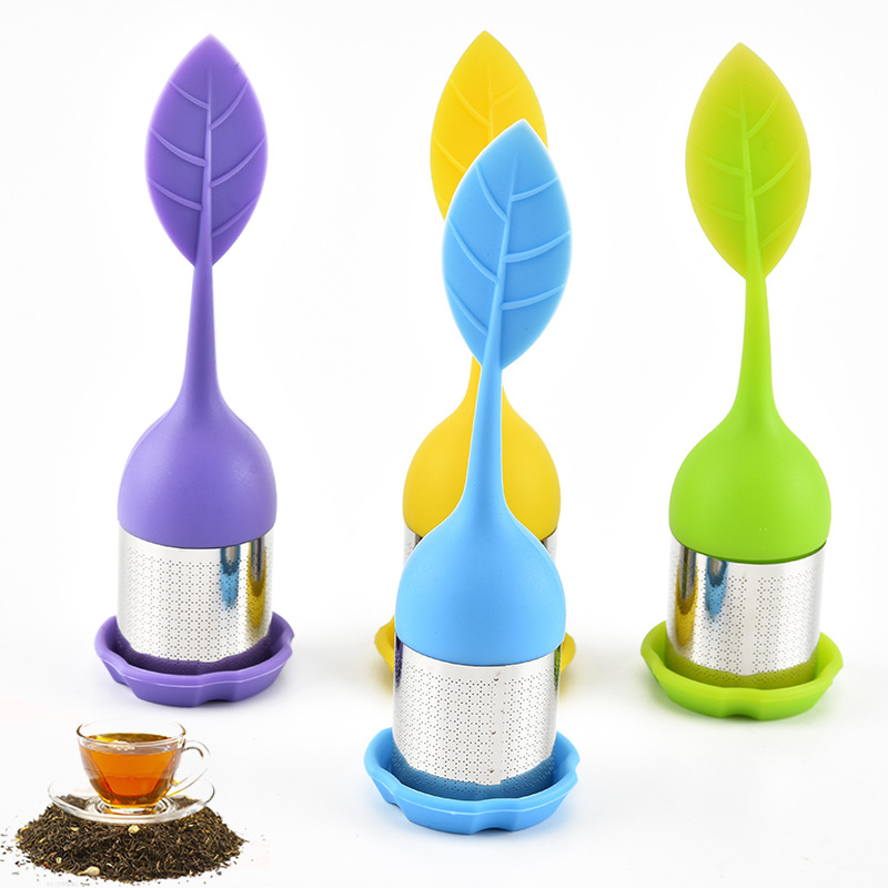 Infusor de Té de Silicona y Acero Inoxidable 304 Navideño para Navidad