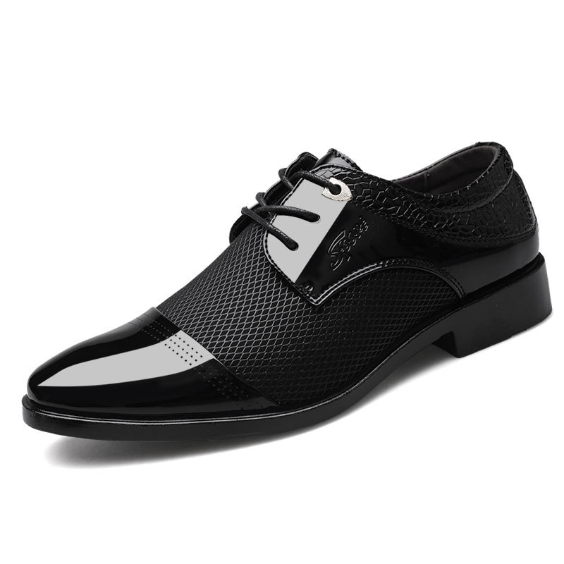 Men's Shoes Summer 2024 New Leather Shoes Men's Business Formal Shoes Men's Casual Shoes Versatile Wedding Shoes Dropshipping