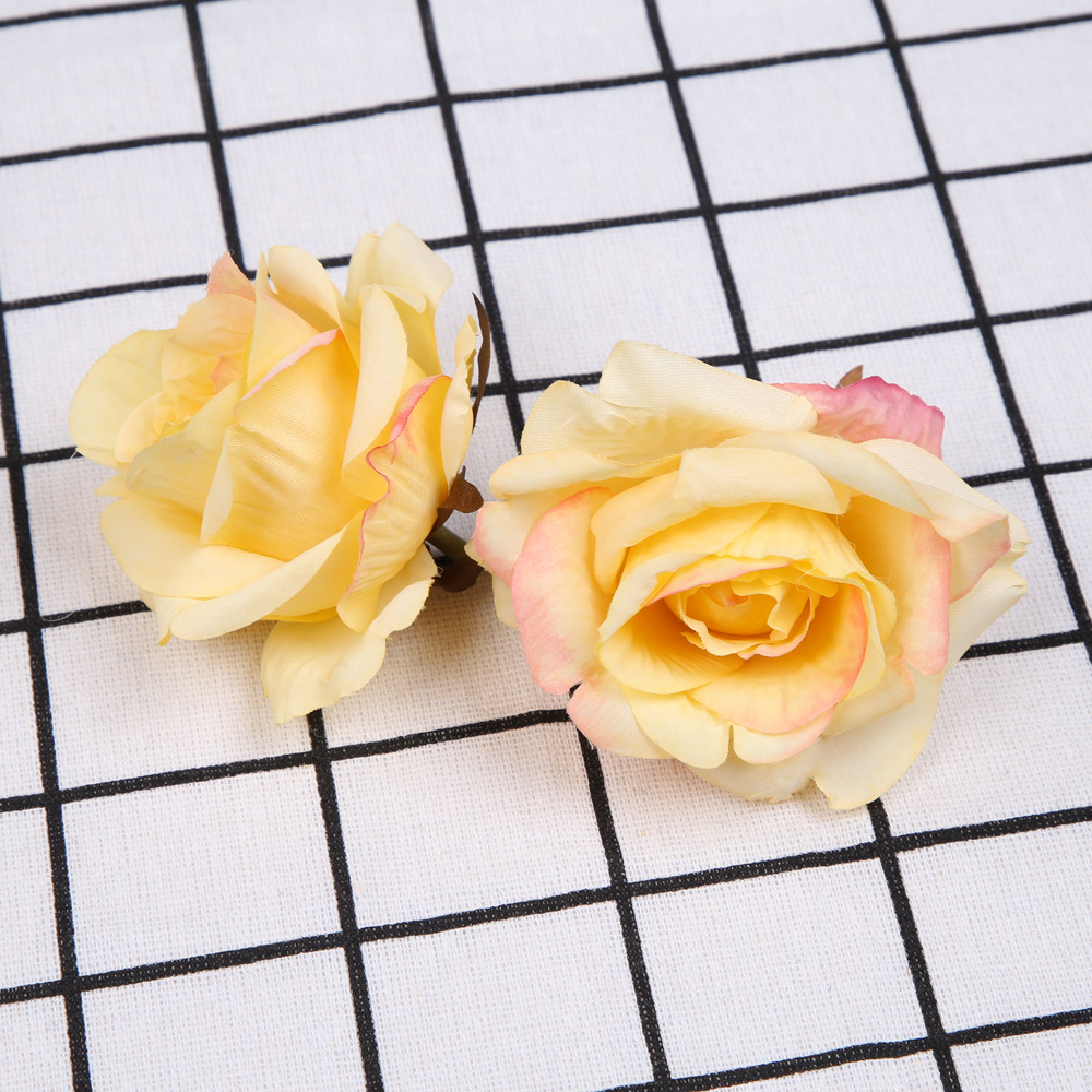 Artificial hoja de arce ramas cebolla orquídea Rosa girasol flor DIY hecho a mano accesorios fotografía decorativa