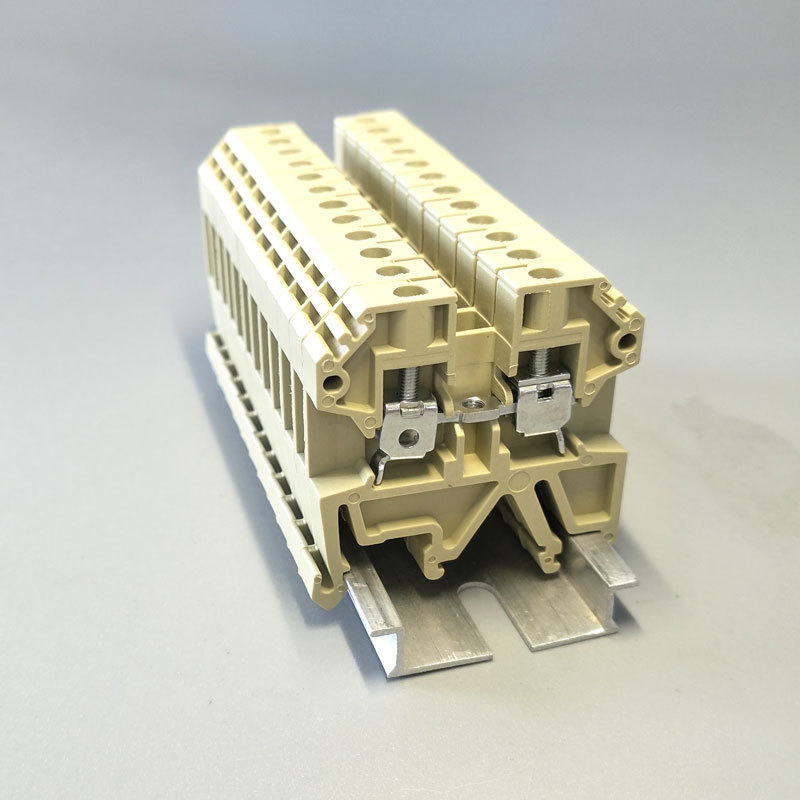 厂家直销纯铜阻燃SAK2.5EN接线端子导轨式YSK-2.5友邦代替进口