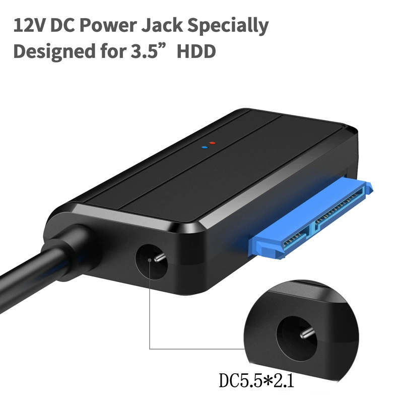 Легкая дорожная линия USB к SATA 2.5/3.5 дюйма совместимый кабель данные жесткого диска USB 3.0 жесткий диск роторная проводка точка