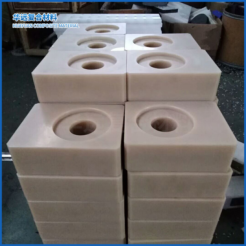 厂家加工销售阻燃PA6尼龙板 耐磨耐高温pa66尼龙塑料滑块供应厂家