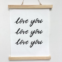 INS Nordic Style Children's Room Decor Wall Hanging Picture Room Wall Decor Canvas Print Waterproof Canvas