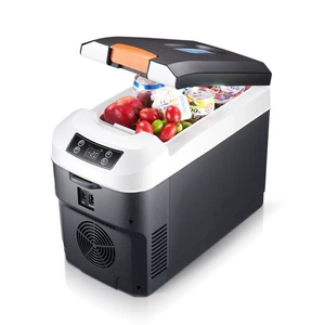 Car Refrigerator Cooling and Heating 12V 24V 220V Truck Small Cooling and Heating Box Insulin Refrigeration Box Truck
