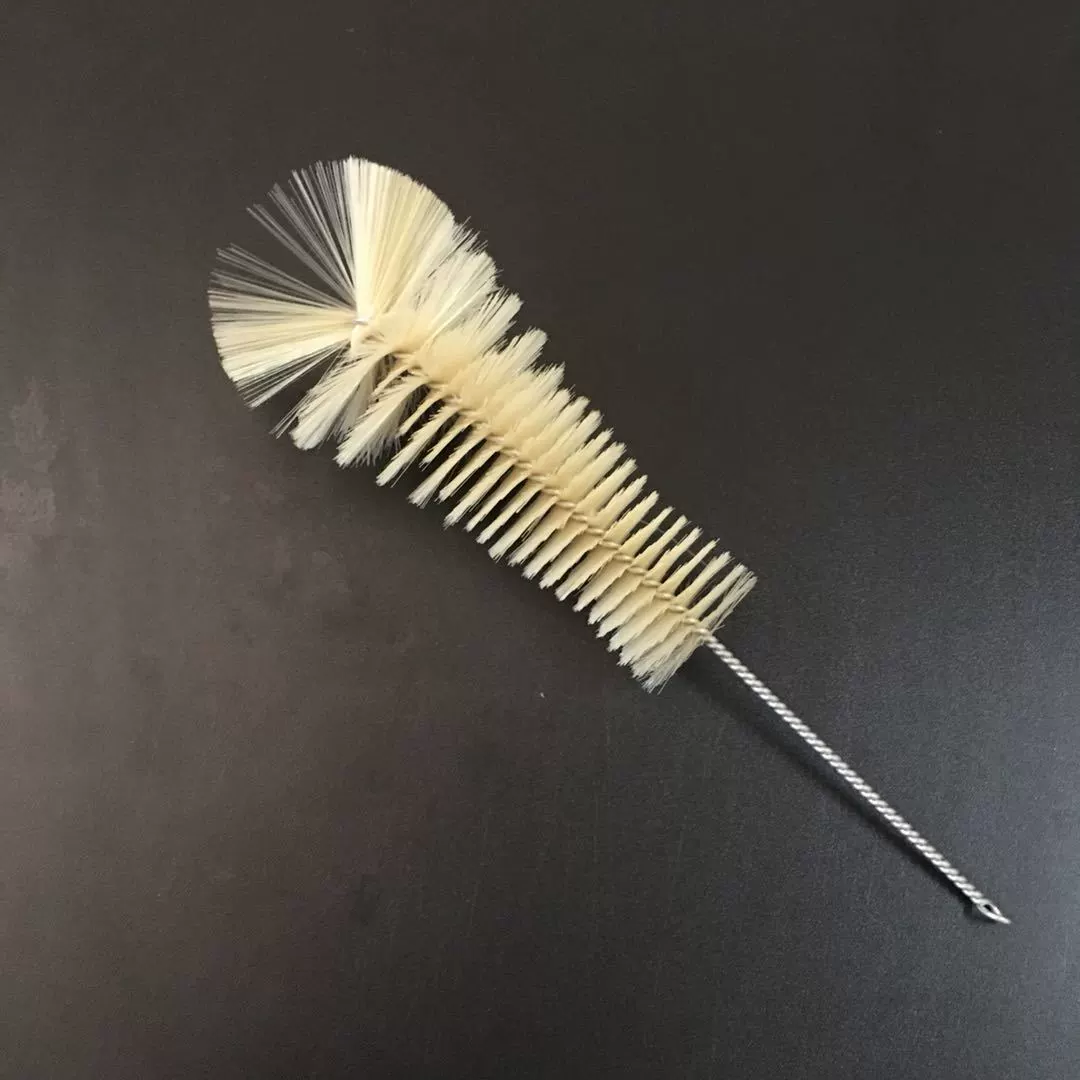 Щетка чистки лаборатории моделей щетки бутылки треугольника горящей сплющенная щеткой бутылки различная