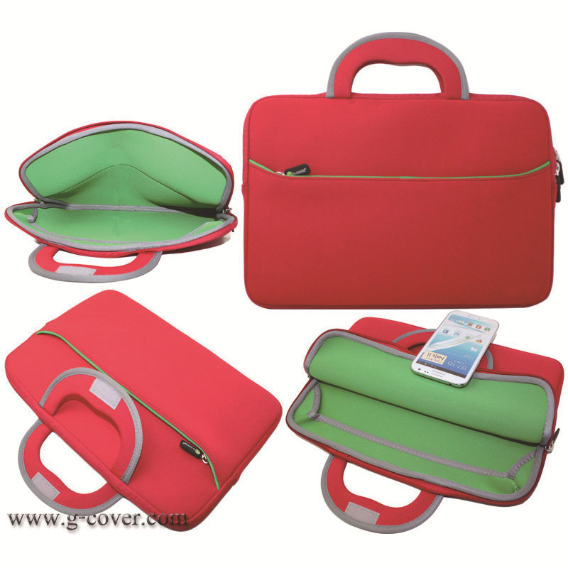 吉克沃工厂批发11.6寸电脑包潜水料笔记本电脑包