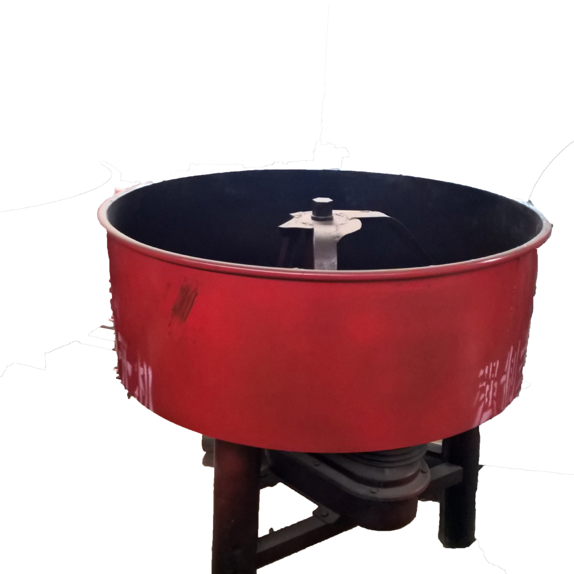 现货批发多功能平口搅拌机  加厚JW350小平口 立式敞口砂浆混合机