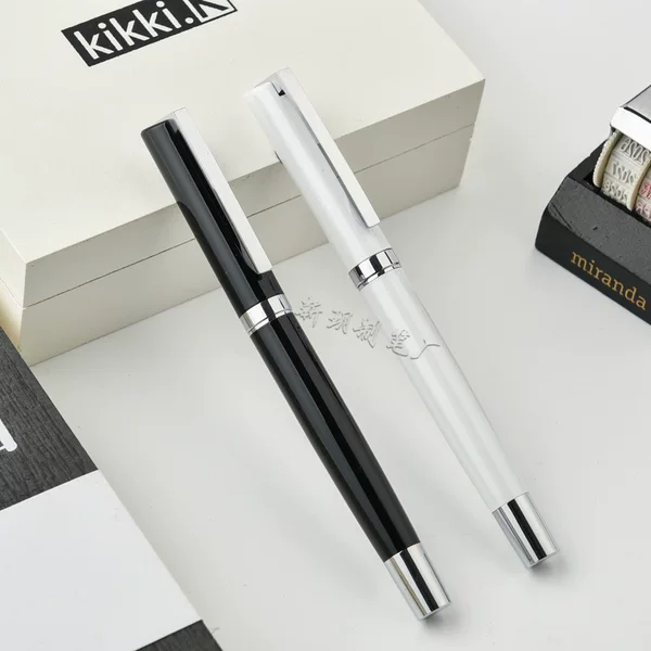 Spot Black Gel Pen Metal Ball Pen Signature Pen Advertising Business Gift Pen Can Laser LOGO