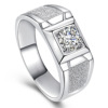 Trend wedding ring for beloved, zirconium, European style, wholesale