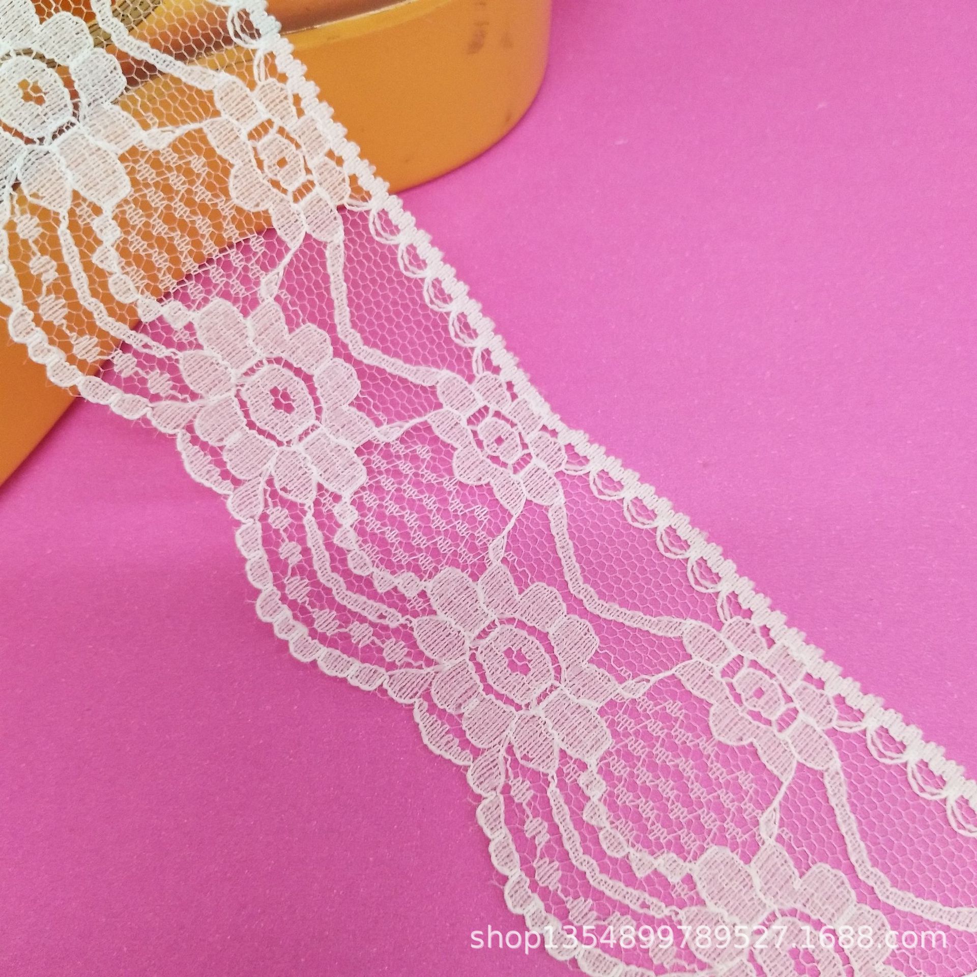 直发现货批发4.5cm无弹力蕾丝花边各种品质花边量大优惠