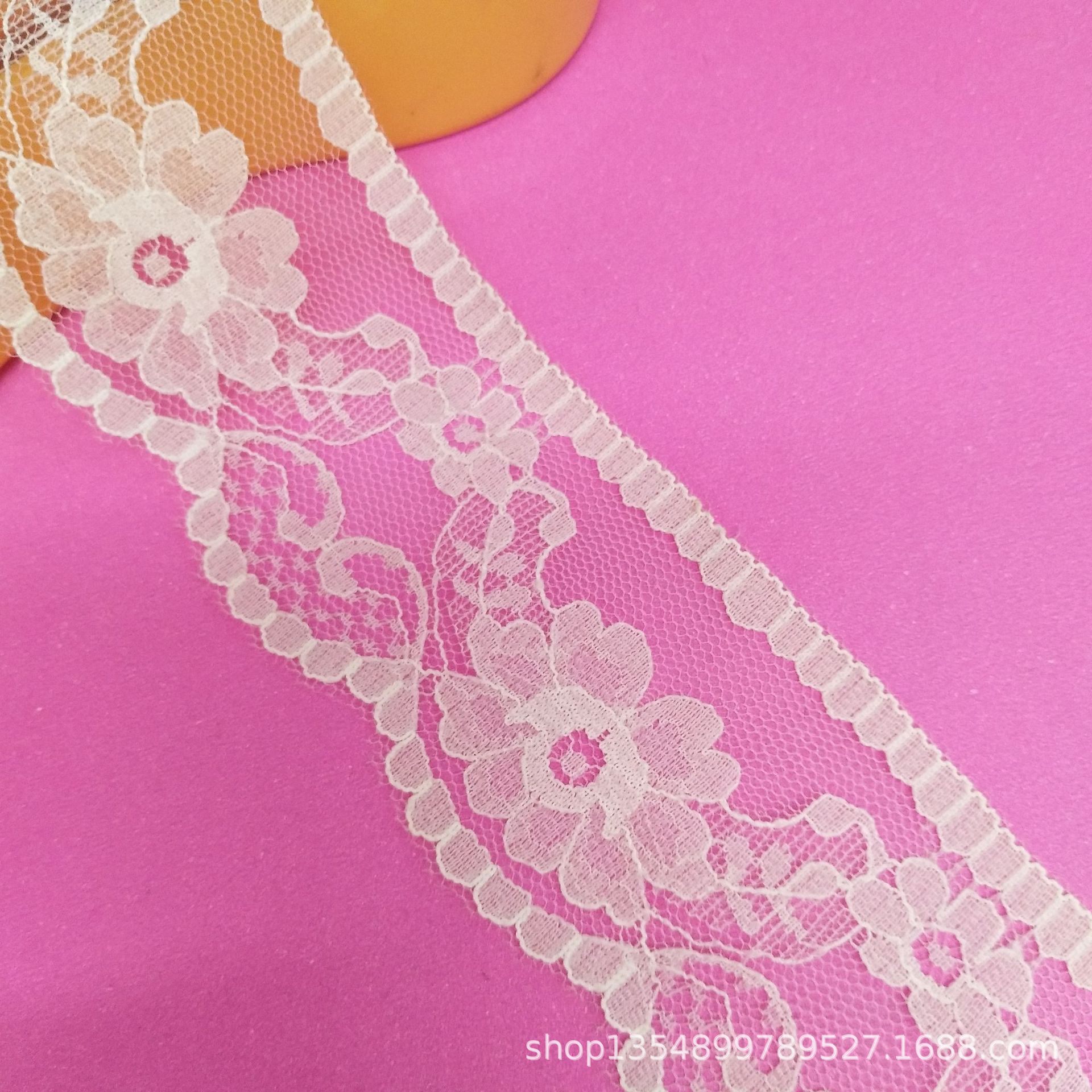 花边工厂现货批发5cm好品质无弹蕾丝花边服装辅料各类女装花边