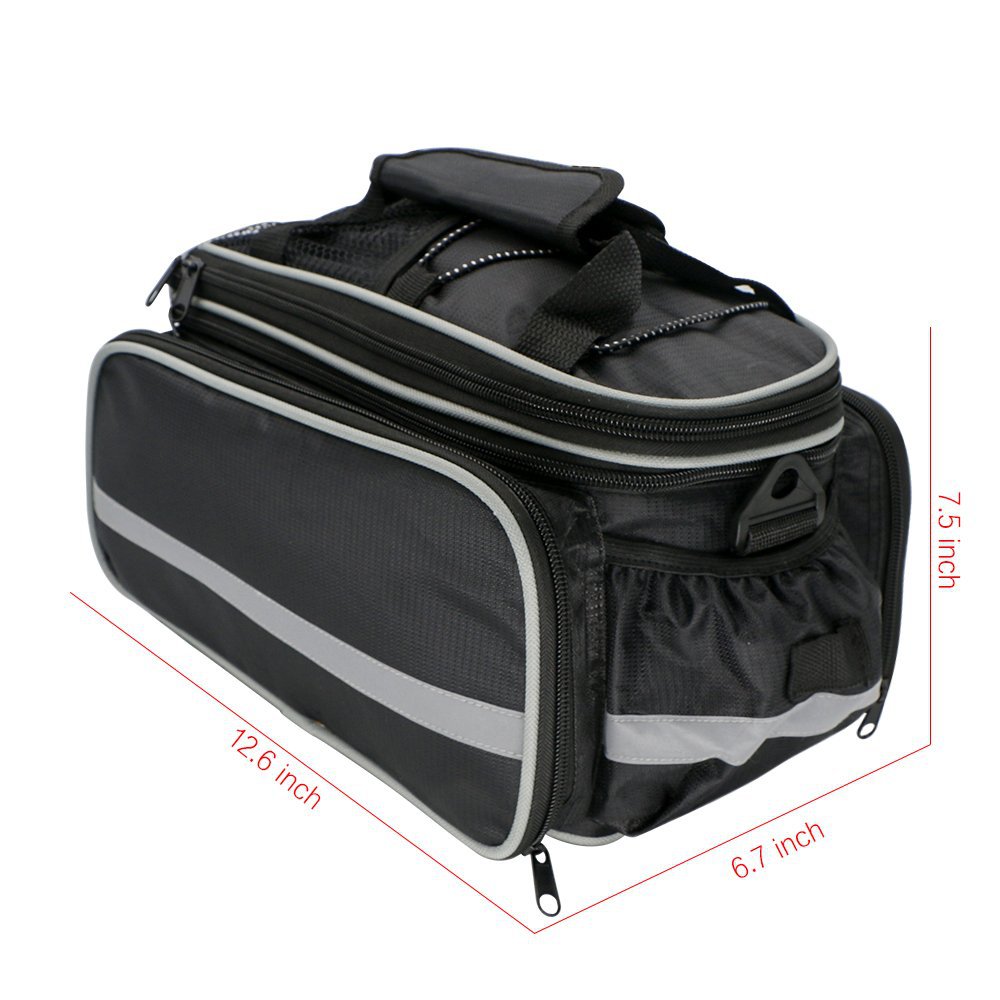 Bolsa de transporte de la bicicleta bolsa de estante trasero bolsa de respaldo del asiento trasero bicicleta de montaña bolsa de transporte de equipaje bolso