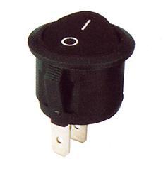 KCD1-105船型开关KCD105 黑色2脚 红色2P 开孔22mm