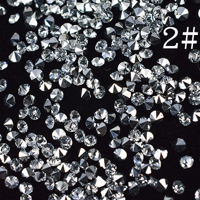 Tiktok red micro diamante clavo flash pequeño diamante roto cristal arena circón mezclado Super Flash Nueva York tormenta uñas joyería