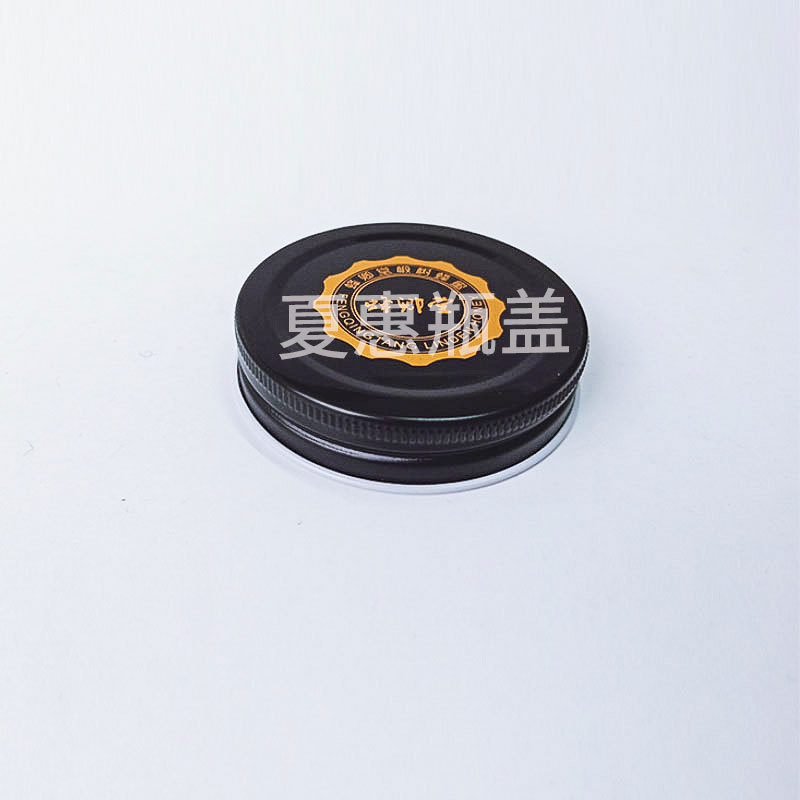 Tapa metálica, tapa de aluminio para botella de vidrio, tapa redonda para alimentos, producción de muestras con logotipo