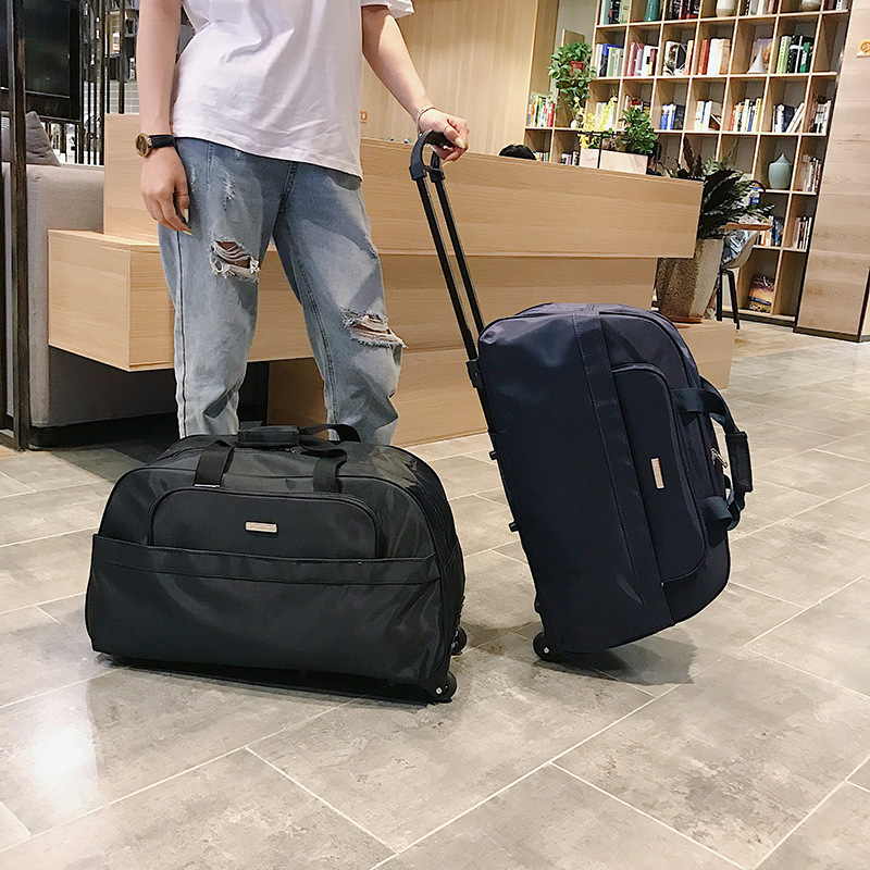 Trolley Bag, Travel Bag, Women's Handbag, Travel Bag, Men's Boarding Case, Large Capacity Hand Tow Bag, Luggage Bag, Trolley Bag